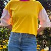 Sun Pop Crop Tee - Image 3