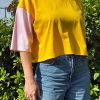 Sun Pop Crop Tee - Image 2